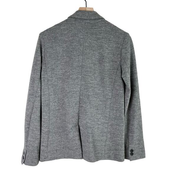 J.Crew Benny Double Breasted Wool Blazer in Heather Gray Unlined, Size 4 - Picture 9 of 14